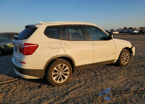 2013 BMW X3 xDrive28I z USA, uszkodzony, nr VIN 5UXWX9C54D0A15867